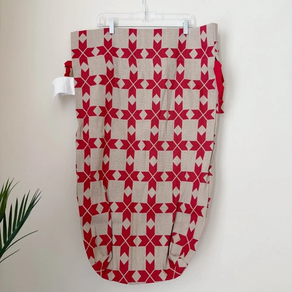 Ikea Vinterfint Christmas Santa Gift Sack Drawstring Bag 35.5